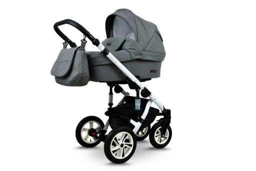 Wózek dziecięcy 3w1 BabyLux Sky Lark spacerówka gondola fotelik samochodowy
