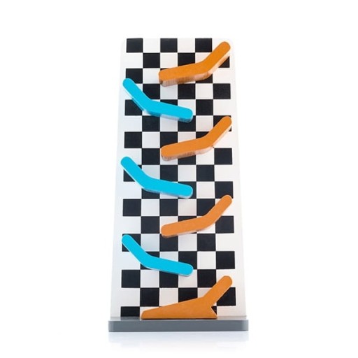 Drewniany kulodrom montessori zabawka edukacyjna