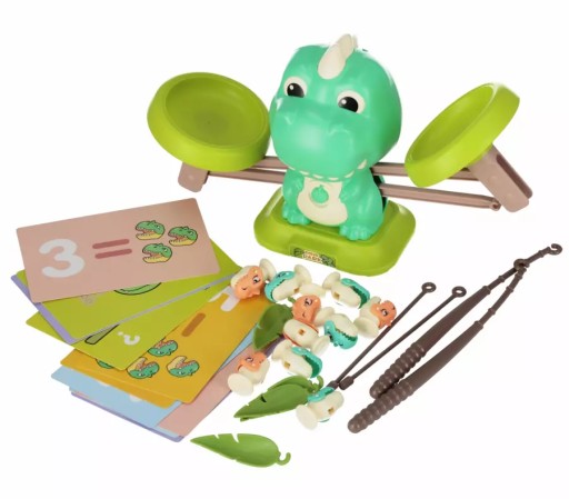 GRA ZABAWKA EDUKACYJNA WAGA DINO