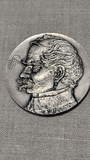 Zdjęcie oferty: Medal Wincenty Pol, PTTK 1980. Sygnowany Jerzy Jarnuszkiewicz w stanie I