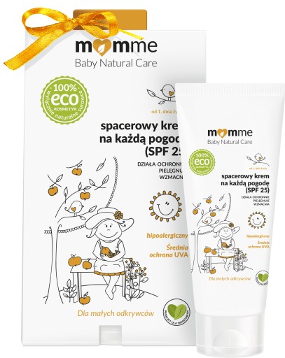 MomMe krem spacerowy na każdą pogodę SPF 25
