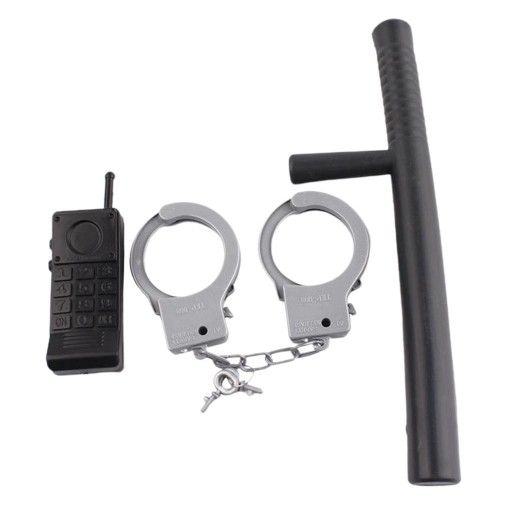 Dress Up Police Toys Pretend Policeman Accessories Kits for Kids Police