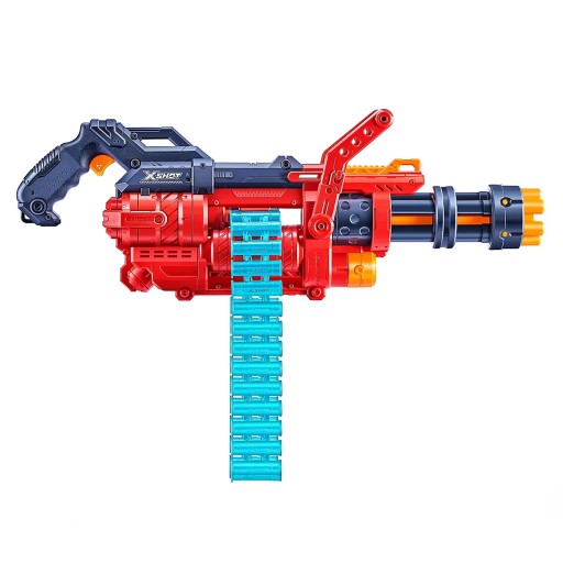 Karabin XSHOT szary plastikowy z 98 strzałkami dla dzieci od 8 lat