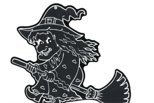 ZESTAW 6 HALLOWEENOWYCH POSTACI DO POKOLOROWANIA 14 CM HALLOWEEN