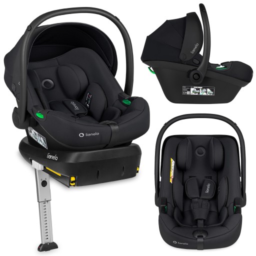 Fotelik samochodowy CERTYFIKAT ADAC zestaw Lionelo Astrid i-Size SET + Baza