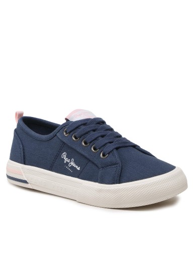 Pepe Jeans trampki dziecięce niebieski rozmiar 32
