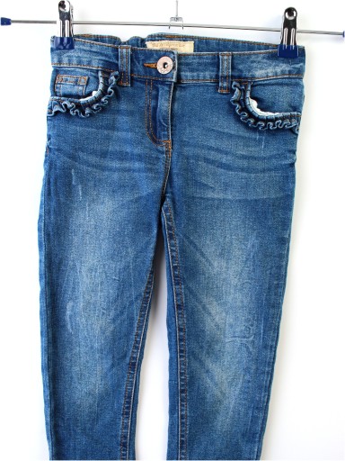 NEXT Spodnie jeansy rurki r. 6 lat 116 cm