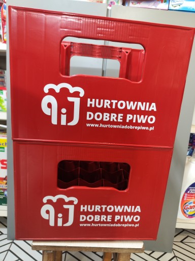 Zdjęcie oferty: Skrzynka Transporter Krata na butelki od piwa, Tyskie,piwo