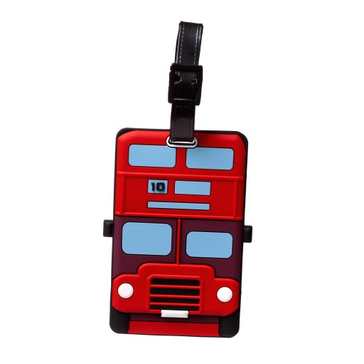 Przywieszka na bagaż PVC Londyński Autobus