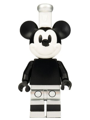 NOWA Figurka LEGO Disney: MICKEY MOUSE - Myszka Miki - idea049 z 21317