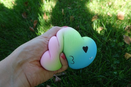 Squishy Gniotek Kolorowa Chmurka Antystresowa zabawka 007
