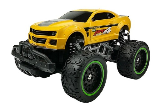 Zdalnie sterowane auto LeanToys 6661 żółte
