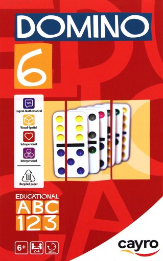 Domino 6-oczkowe 246 Cayro RODZINNA