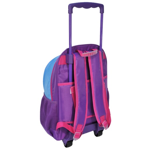 Plecak szkolny wielokomorowy na kółkach Violetta Paso DVC-237