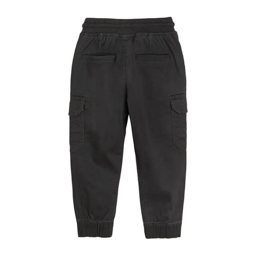 Cool Club Spodnie chłopięce jogger grafitowe r 98