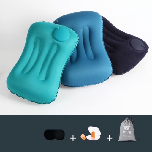 INF Nadmuchiwana poduszka lędźwiowa na naciśnięcie – przenośna ergonomiczna