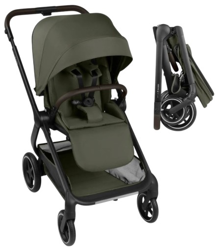 ABC DESIGN CITY LIFE WÓZEK SPACEROWY +WKŁADKA WENTYLACJA REGULACJA AVOCADO
