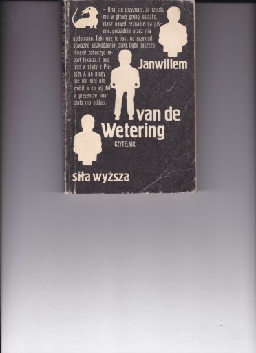 Zdjęcie oferty: Siła wyższa Janwillem Van de Wetering