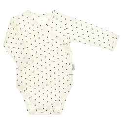 Bawełniane body na długi rękaw Nicol, r. 56