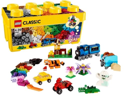 LEGO Classic 10696 Średnie pudełko kreatywnych klocków LEGO
