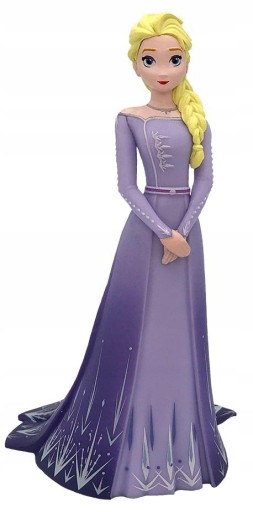 UPOMINEK DLA DZIECKA ZABAWKA FROZEN ELSA FIOLETOWA FIGURKI ZAPEWNIA RADOŚĆ