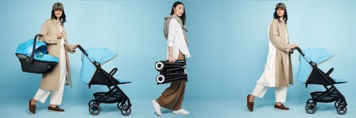 Cybex Beezy 2.0 wózek spacerowy do 22kg Dark Blue