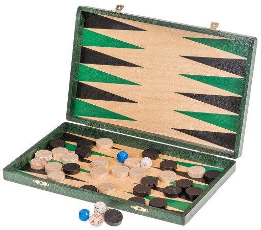 Backgammon 33 Green