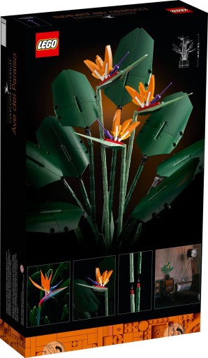 Klocki LEGO Icons zestaw botaniczny strelicja królewska 10289