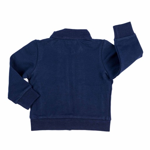 Dziewczęca bluza na ekspres granatowa Olimpias, r. 68