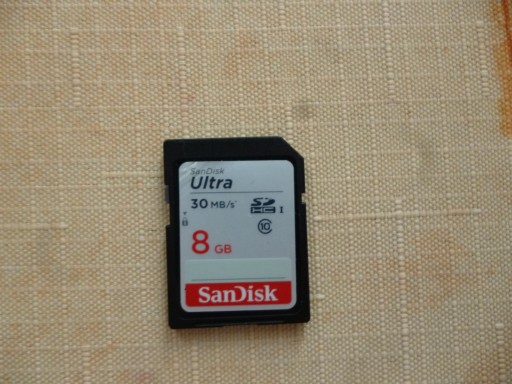 Zdjęcie oferty: Karta pamięci SDHC SanDisk Ultra 8 GB klasa 10