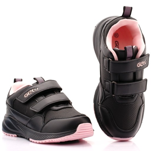 BUTY SPORTOWE DZIECIĘCE ADIDASY DZIEWCZĘCE LEKKIE NA RZEPY GETO 393 37