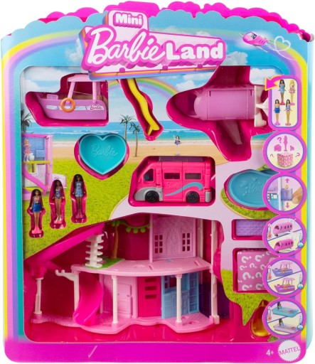 BARBIE MINI BARBIELAND ZESTAW PREZENTOWY JDB86