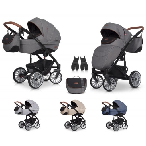 WÓZEK EURO-CART DELTA 2W1 G+S ADAPTERY MAXI COSI