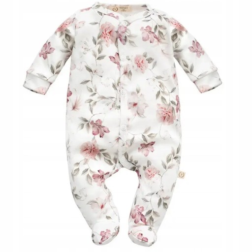 Rampers niemowlęcy 62 Boho flowers / Yosoy