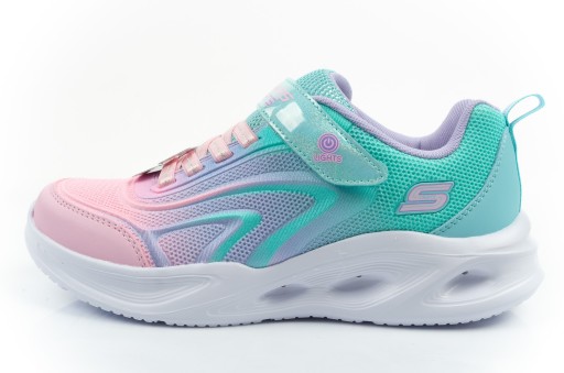 Buty sportowe dziecięce Skechers Color Breeze r.32 LED dla dziewczynki