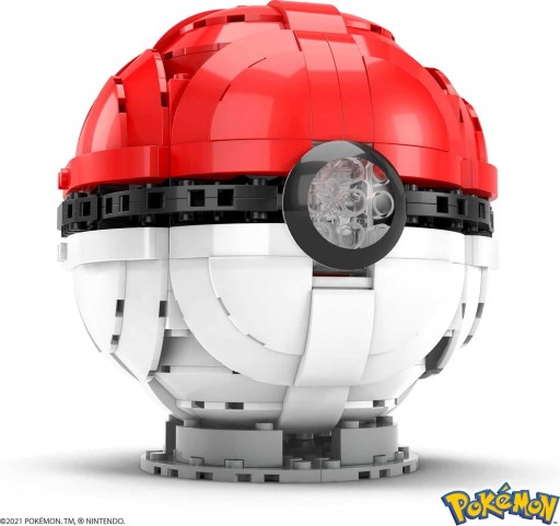 DUŻY ZESTAW KONSTRUKCYJNY POKE BALL KLOCKI 303 EL DLA DZIECI 10+