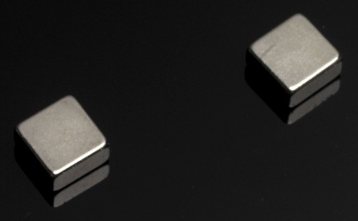 MAGNESY NEODYMOWE SUPER SILNE KWADRATY *6 szt NAGA