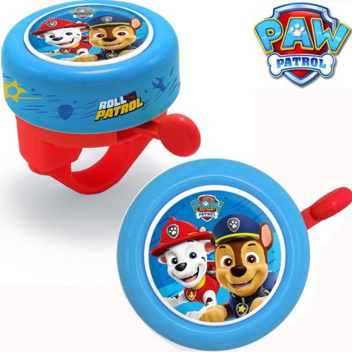Dzwonek 55 mm stalowy PSI PATROL Paw Patrol BOY's - licencja Nickelodeon