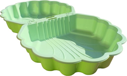 Piaskownica plastikowa 3toysm zielona 151x87 cm CE