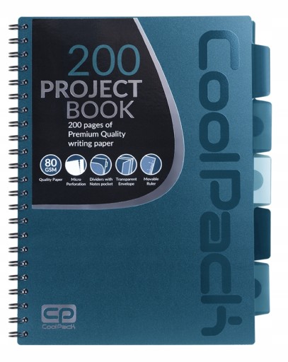 Zeszyt w kratkę A4 CoolPack 200 kartek