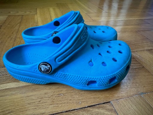 Zdjęcie oferty: KLAPKI CROCS niebieskie rozm. 29-30