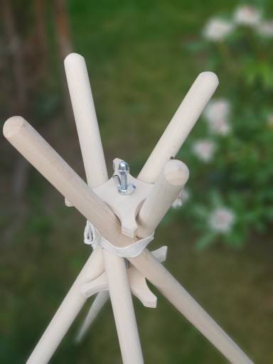 Stabilizator do namiotu tipi Olafik Handmade drewno bukowe