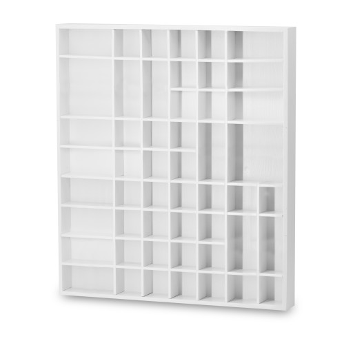 Półka drewniana 52x4x46 /573301 PÓŁKA KOLOR BIAŁY