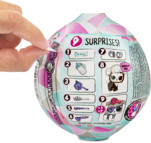 Zwierzątko L.O.L. Surprise Fluffy Pets L.o.l Fluffy Pets + glitter globe