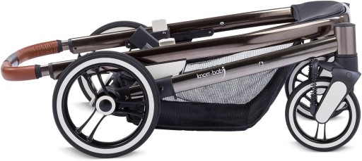 Knorr-baby 800400 wózek dziecięcy kombi Zoomix, czarny