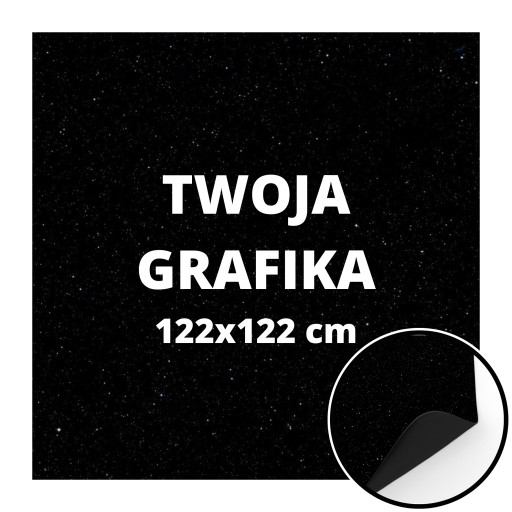 GUMOWA MATA RPG Z TWOJĄ GRAFIKĄ 122X122 CM