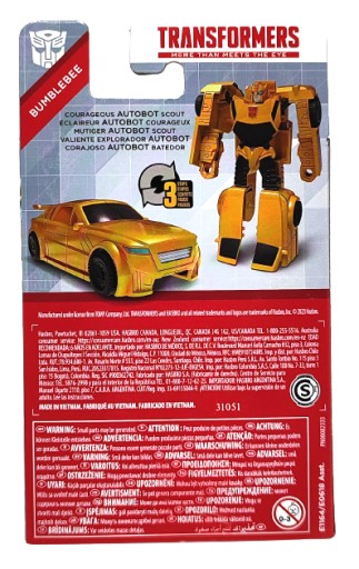Figurka Transformers Bumblebee. Hasbro 12 cm