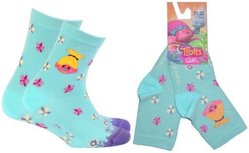 GATTA skarpetki TROLLS cotton T13 * 14-15 cm 21/23