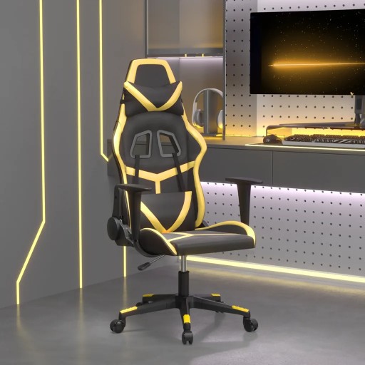 Fotel dziecięcy VidaXL 345425 czarny