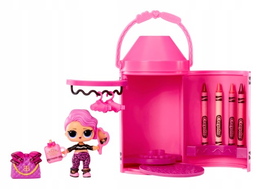 LALKA LOL Surprise Crayola Zabawkowa LALECZKA Dla Dziewczynek LALKI Śliczne